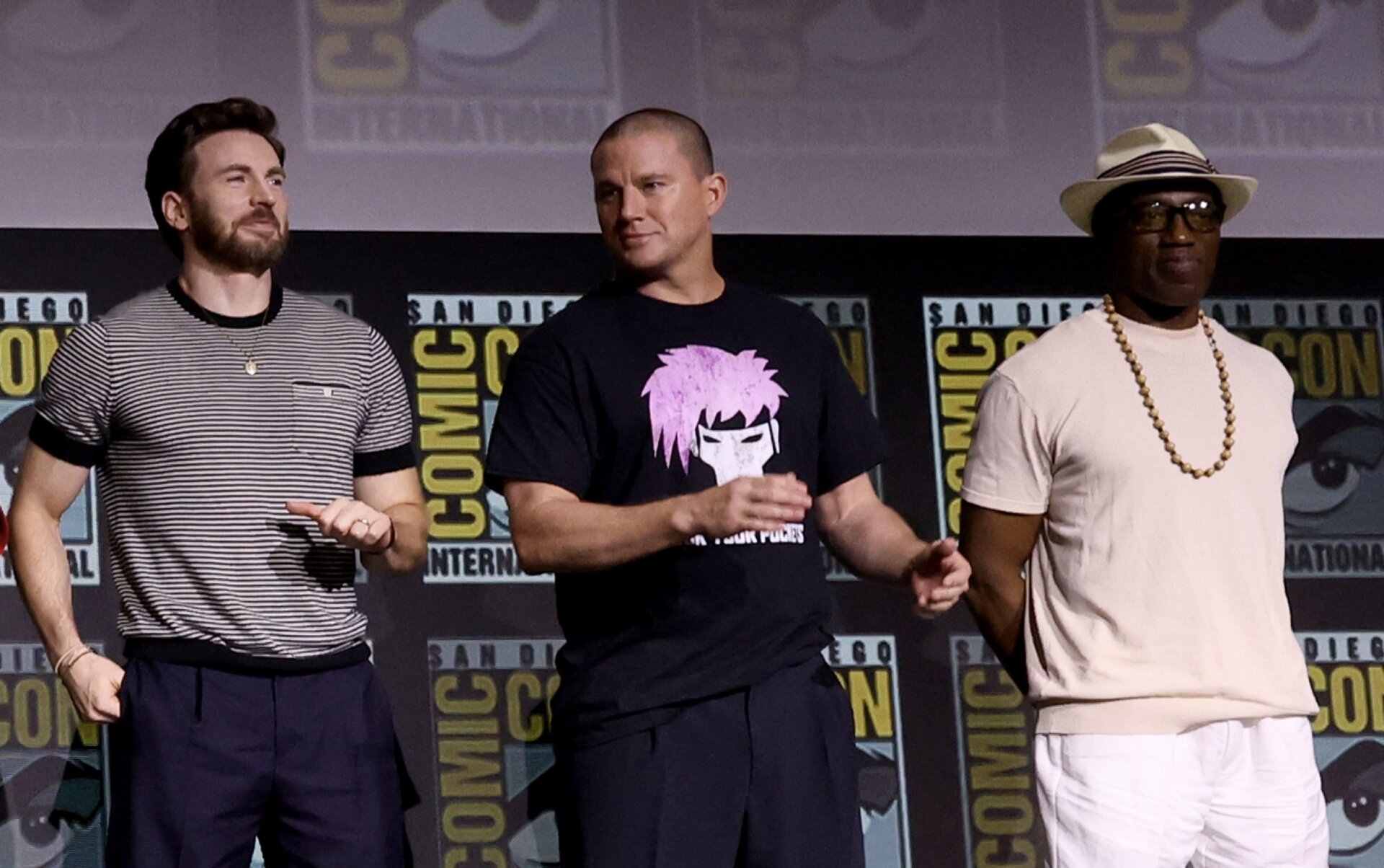 Evans, Tatum, Snipes Comic Con